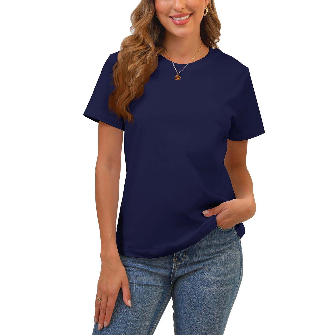 🌿 Women's Lightweight Casual Short Sleeve Top