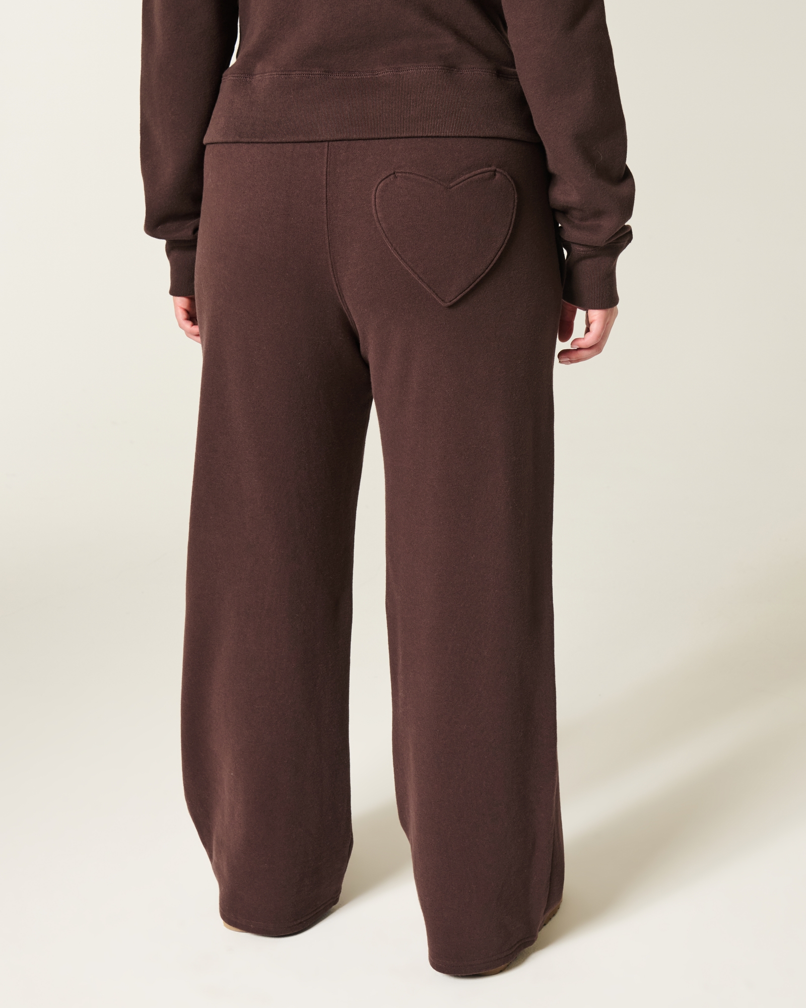 Wide-Leg Sweatpants