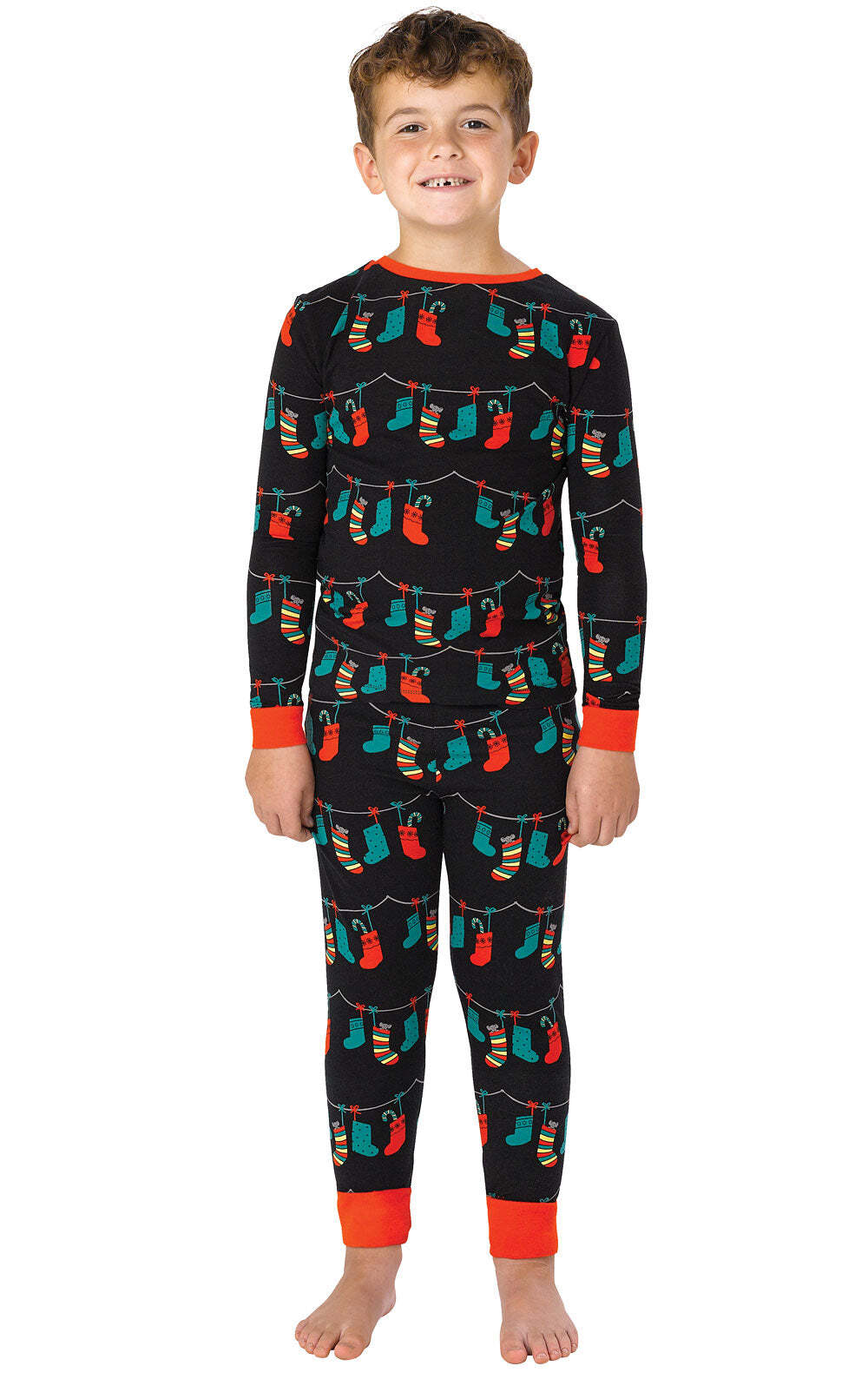 Christmas Stockings Matching Family Pajamas