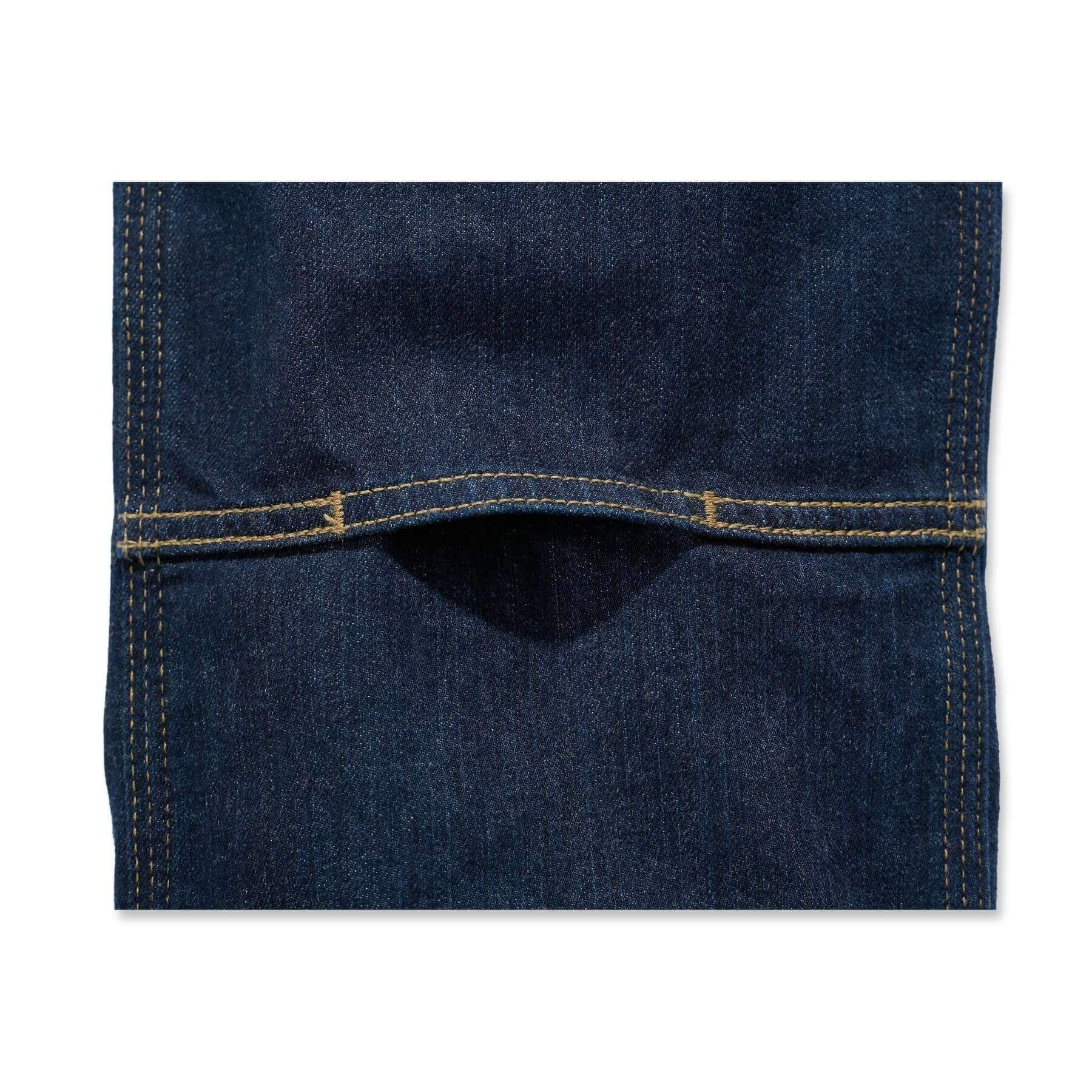 CHT Relaxed Fit Straight Leg Double Front Utility Jeans 103329