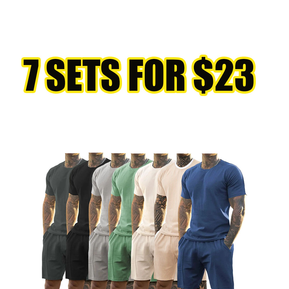 Men's Summer 2-Piece Short Set