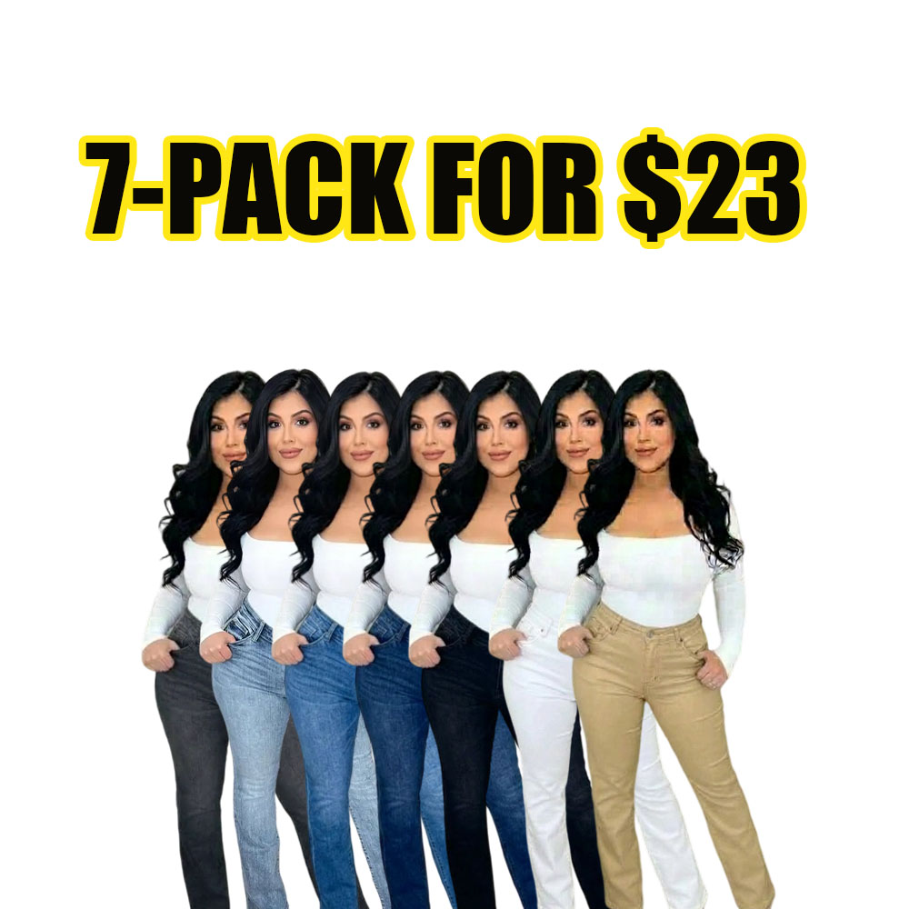 Mid-Rise Bootcut Jeans