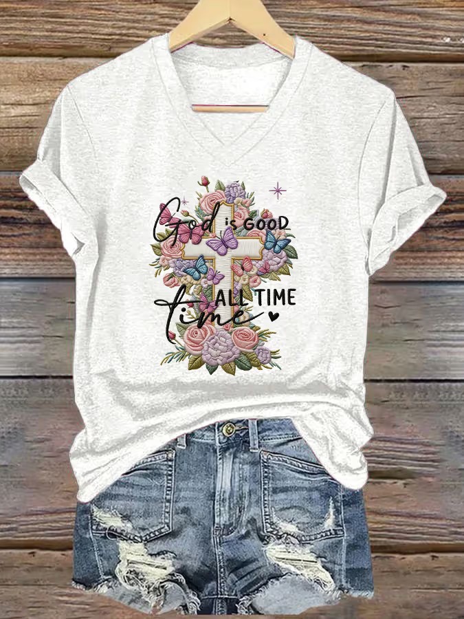 Women's Casual Easter T-shirt