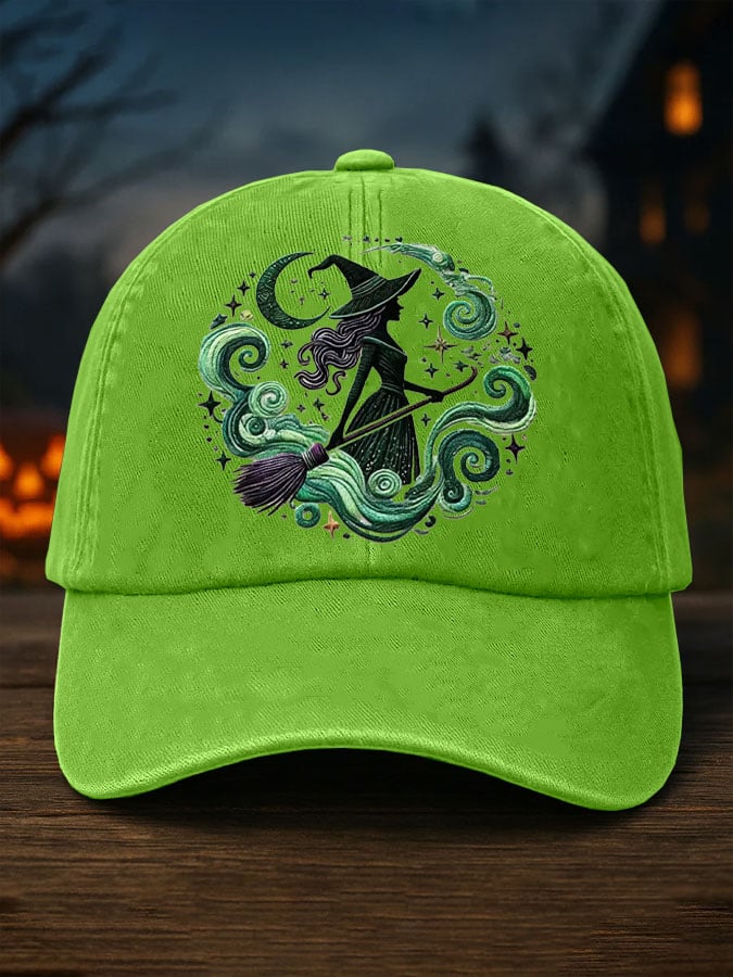 Unisex Halloween Print Hat
