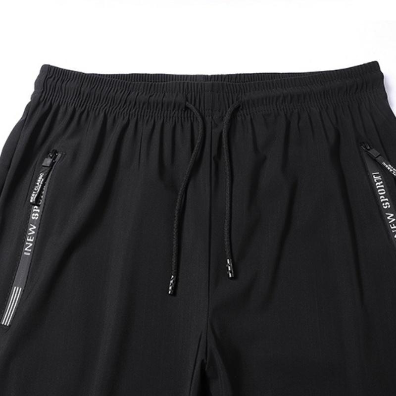 Women's Versatile Casual Cropped Shorts – Drawstring Waist, Zippered Side Pockets
