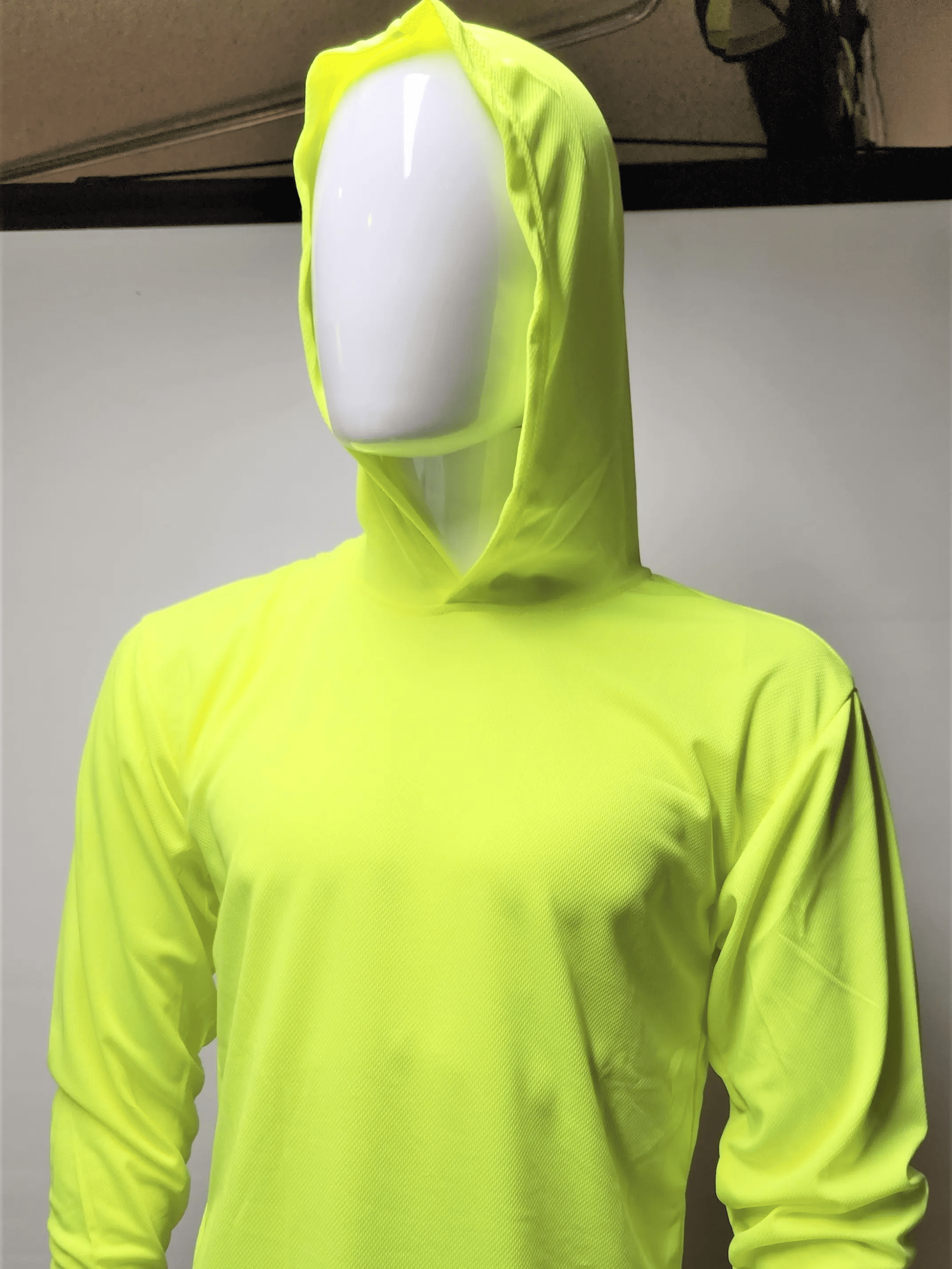 4 SHIRT PACK Hi Vis Long Sleeve Safety Shirt With Hoodie