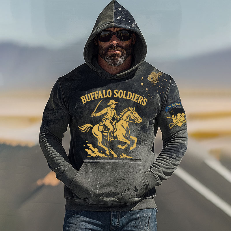 Buffalo Soldier Casual Hoodie