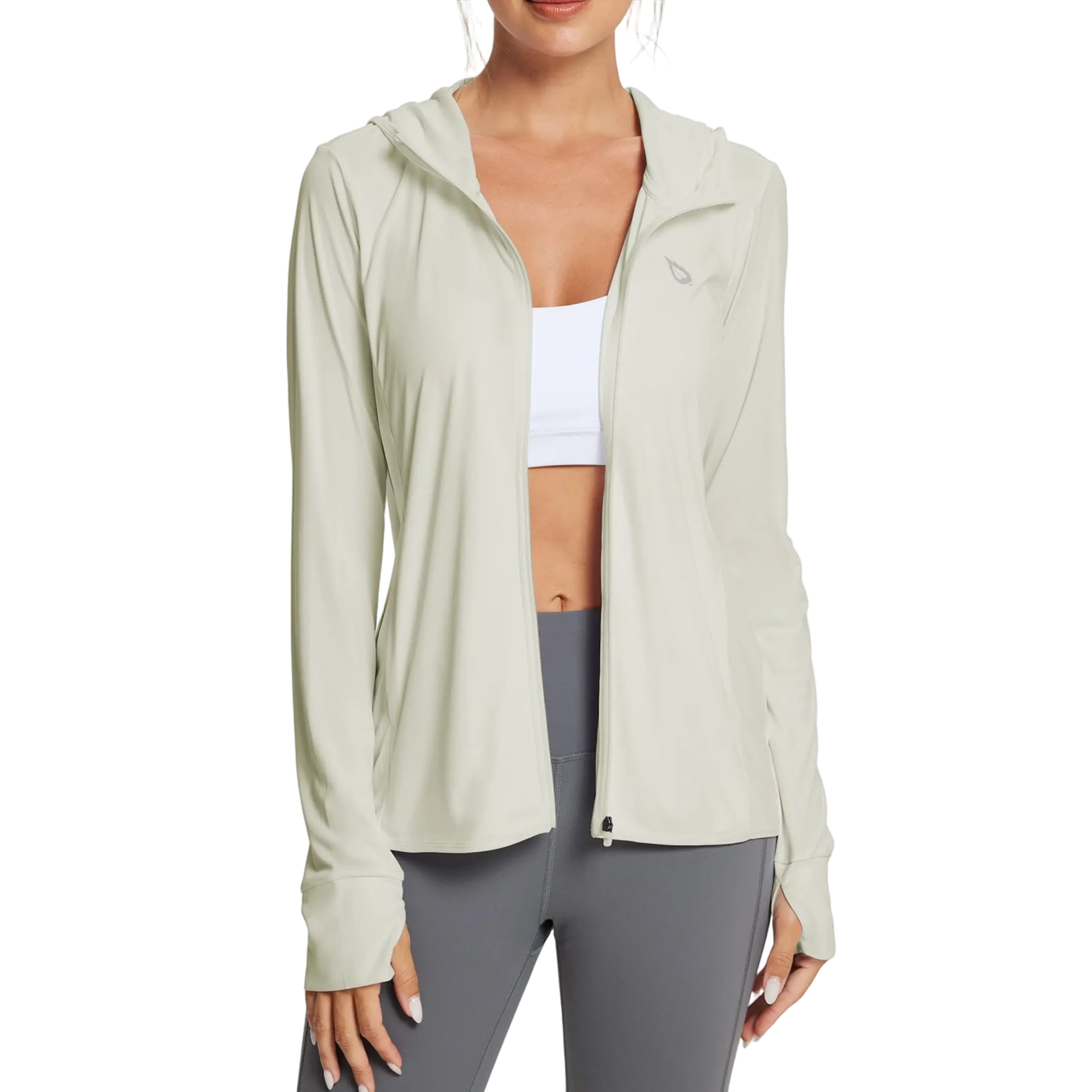 Women's UPF50+ Hoodie Sun Protection Shirts Lightweight Breathable SPF Jacket UV Summer Outdoor Hiking Gardening Fishing