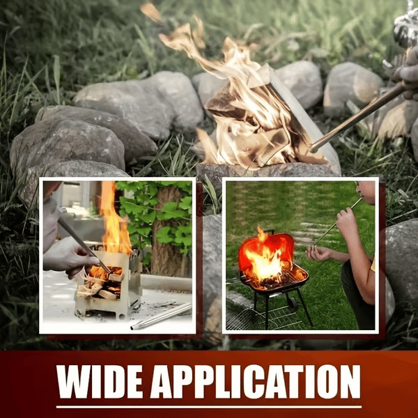 🎁Buy One Get One Free🏕️ Portable Telescopic Blow Fire Pipe | High-Efficiency Camping BBQ Too
