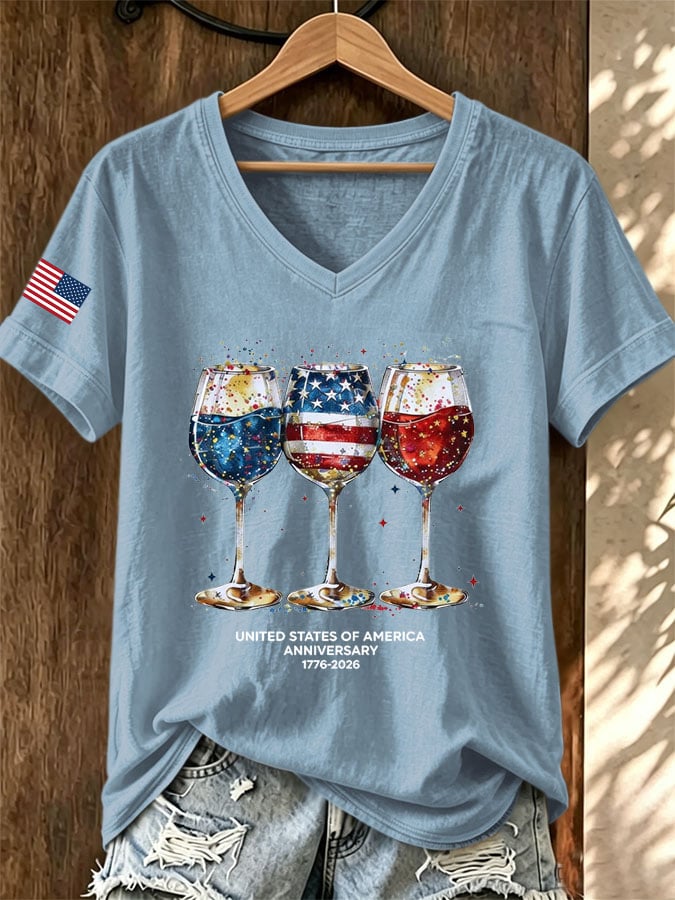 Women's Casual Print Short-Sleeve T-Shirt