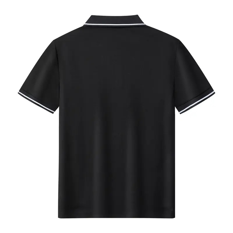 Men's Summer Pure Cotton Short-Sleeve Polo Shirt