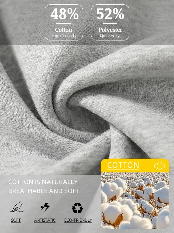 Men’s Heavyweight Fleece-Lined Oversized Sweatpants