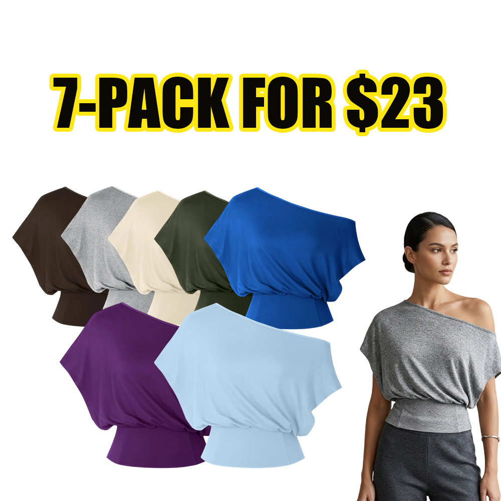 Women's Flirty One-Shoulder Crop Tee
