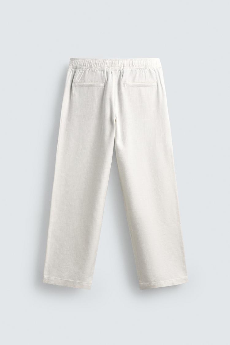 Men's Relaxed Fit Textured Pants