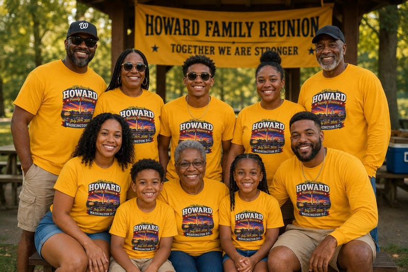 Personalized Family Reunion Shirts, Matching Family Tees with Cityscape Design, Custom Family Shirts for Reunion, Choose your city