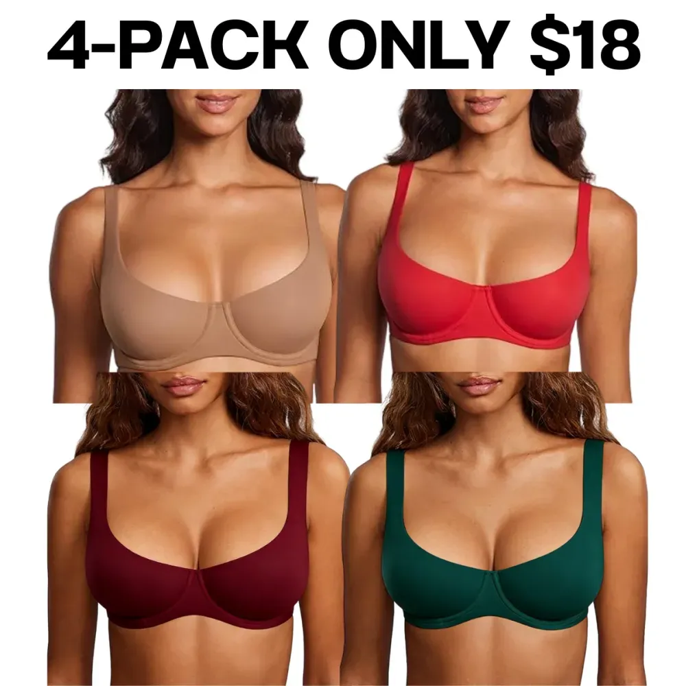 Premium Unlined Balconette Bra – Women's Daily Wear