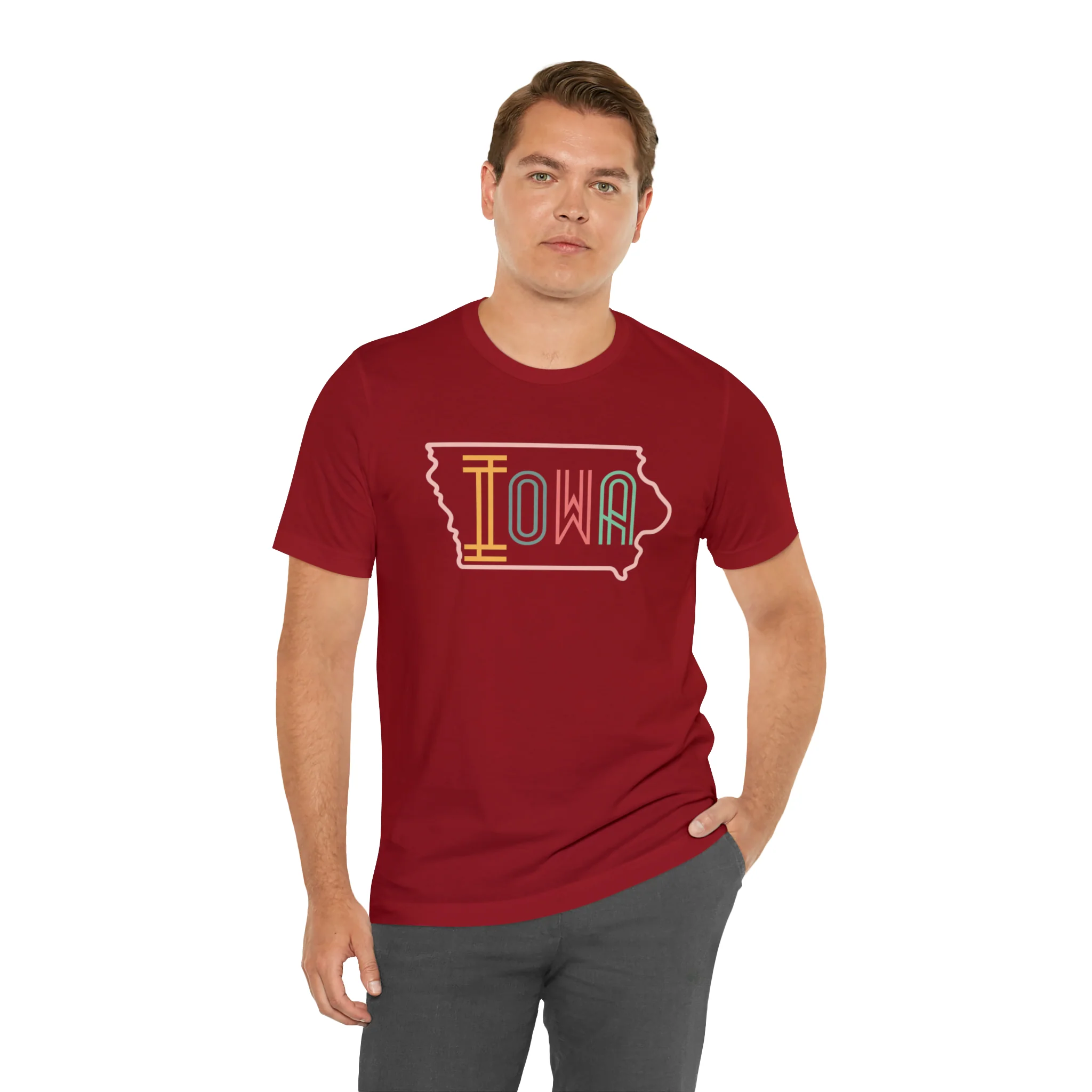 Iowa Light Unisex Jersey Short Sleeve Tee