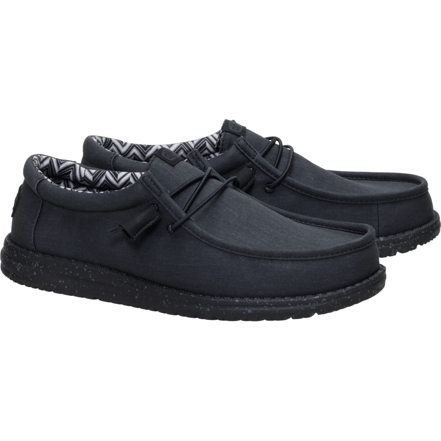 Wally Stretch Canvas - Black/Black