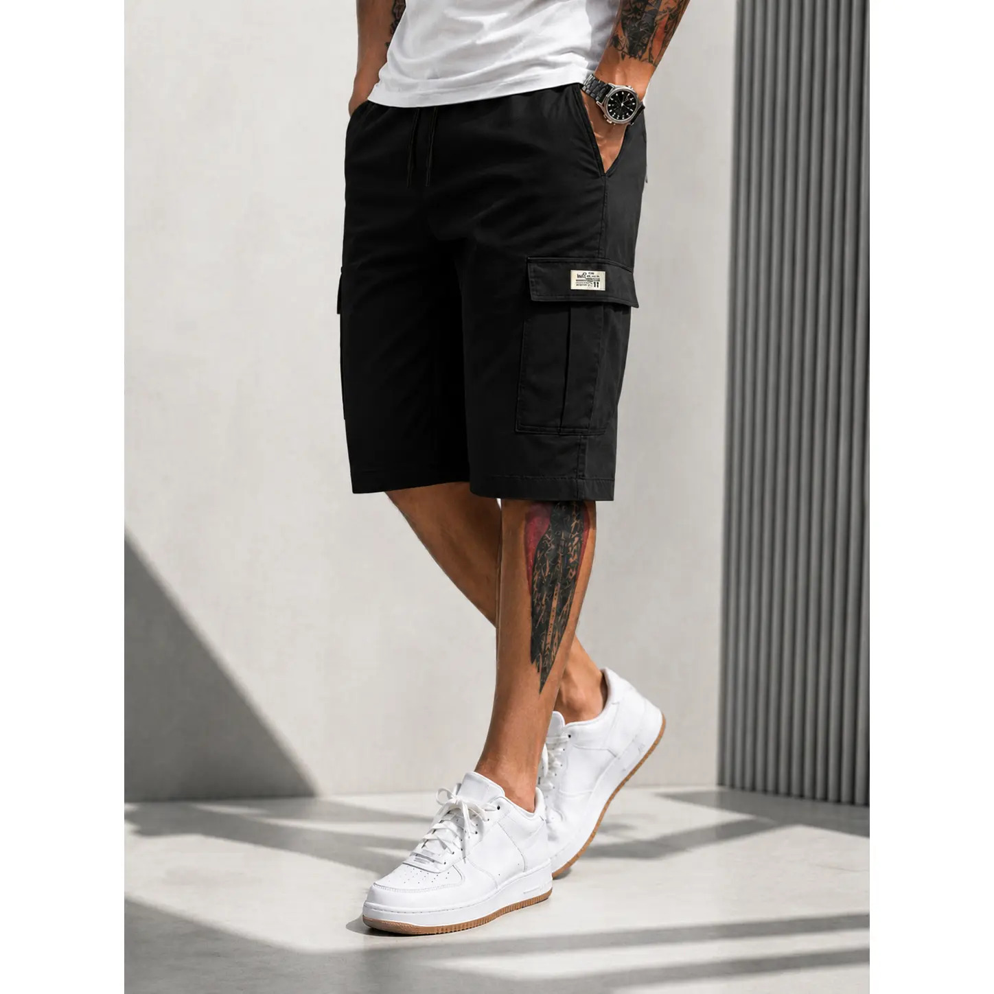Men's slim-fit shorts