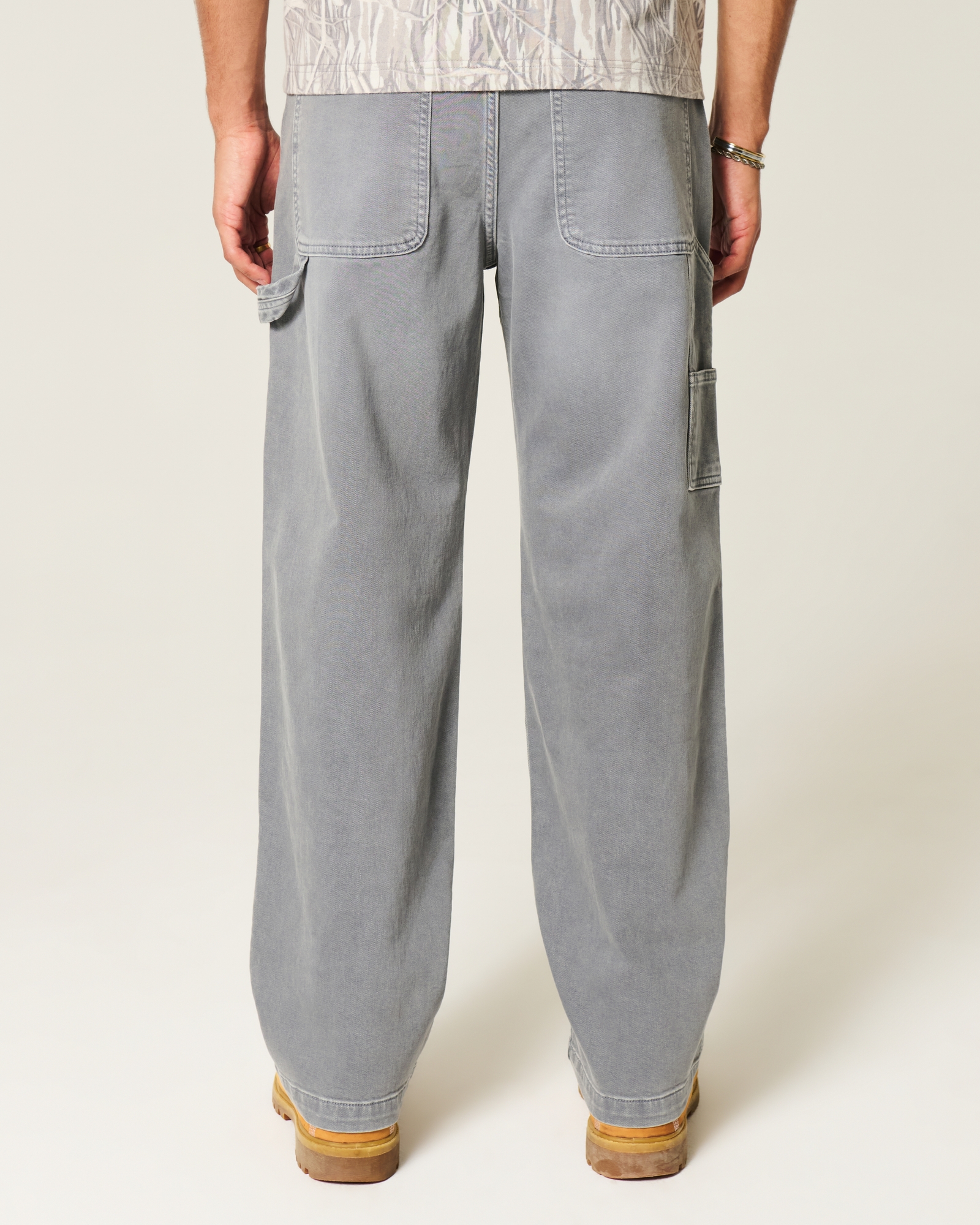 Light Wash Baggy Jeans