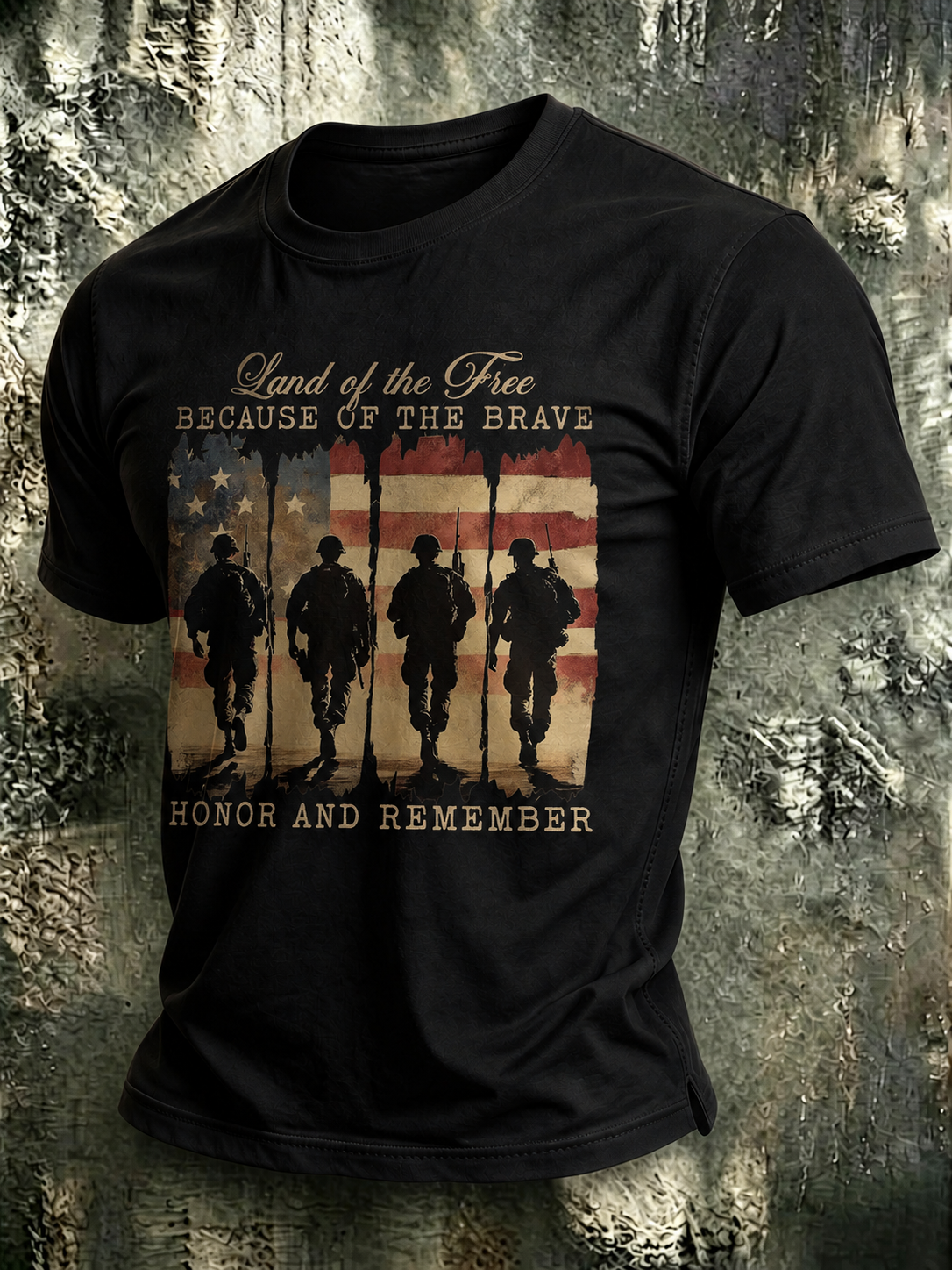 Men's 250th Anniversary Printed Casual T-shirt