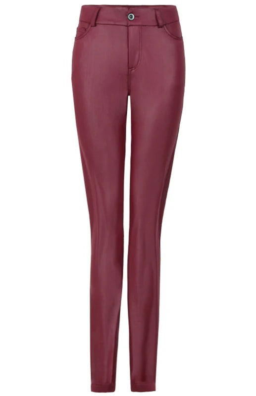 🖤 Chic Faux Leather Pants – Sexy, Sleek & Perfect for Any Outfit 🔥