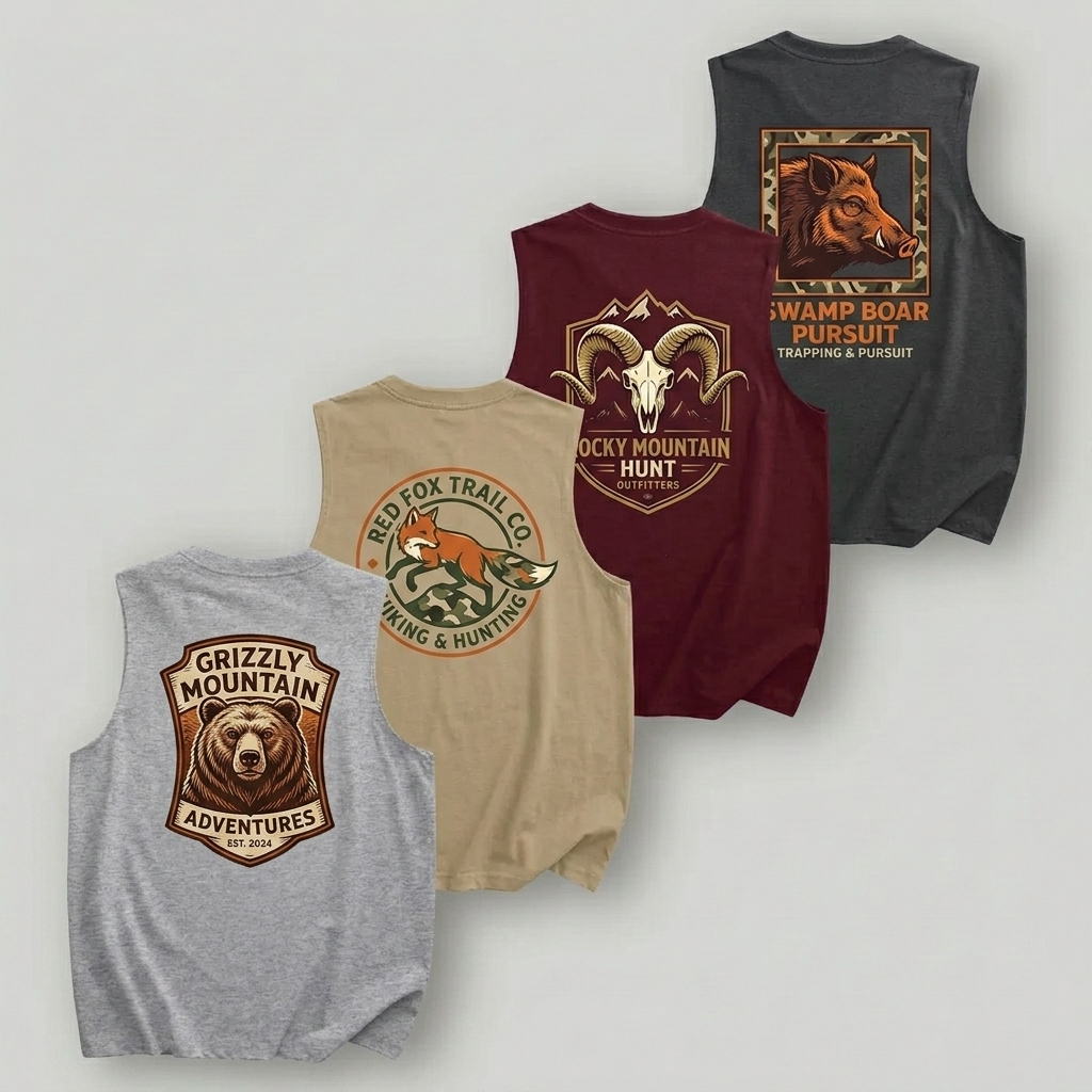 Men's Outdoor Graphic Tank Top