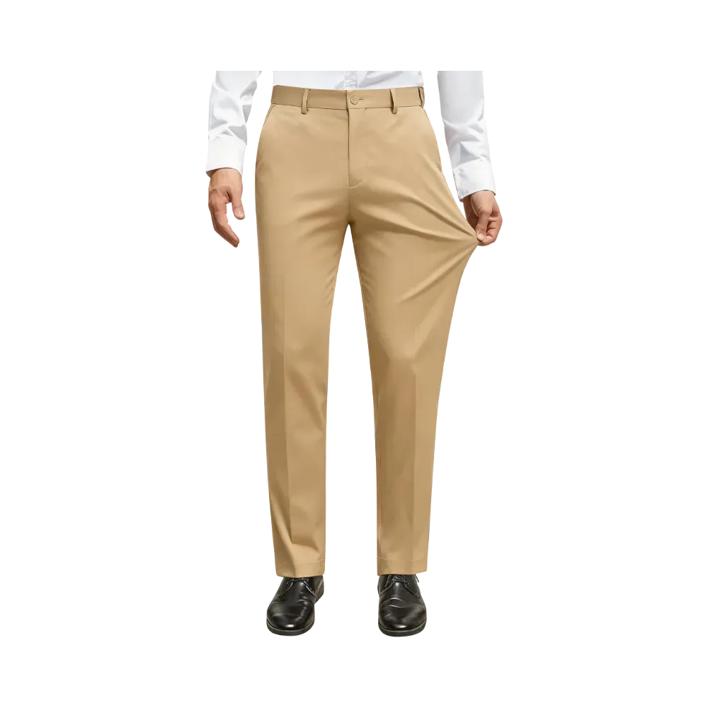 Men's Stretch Dress Pants No Iron Golf Pants
