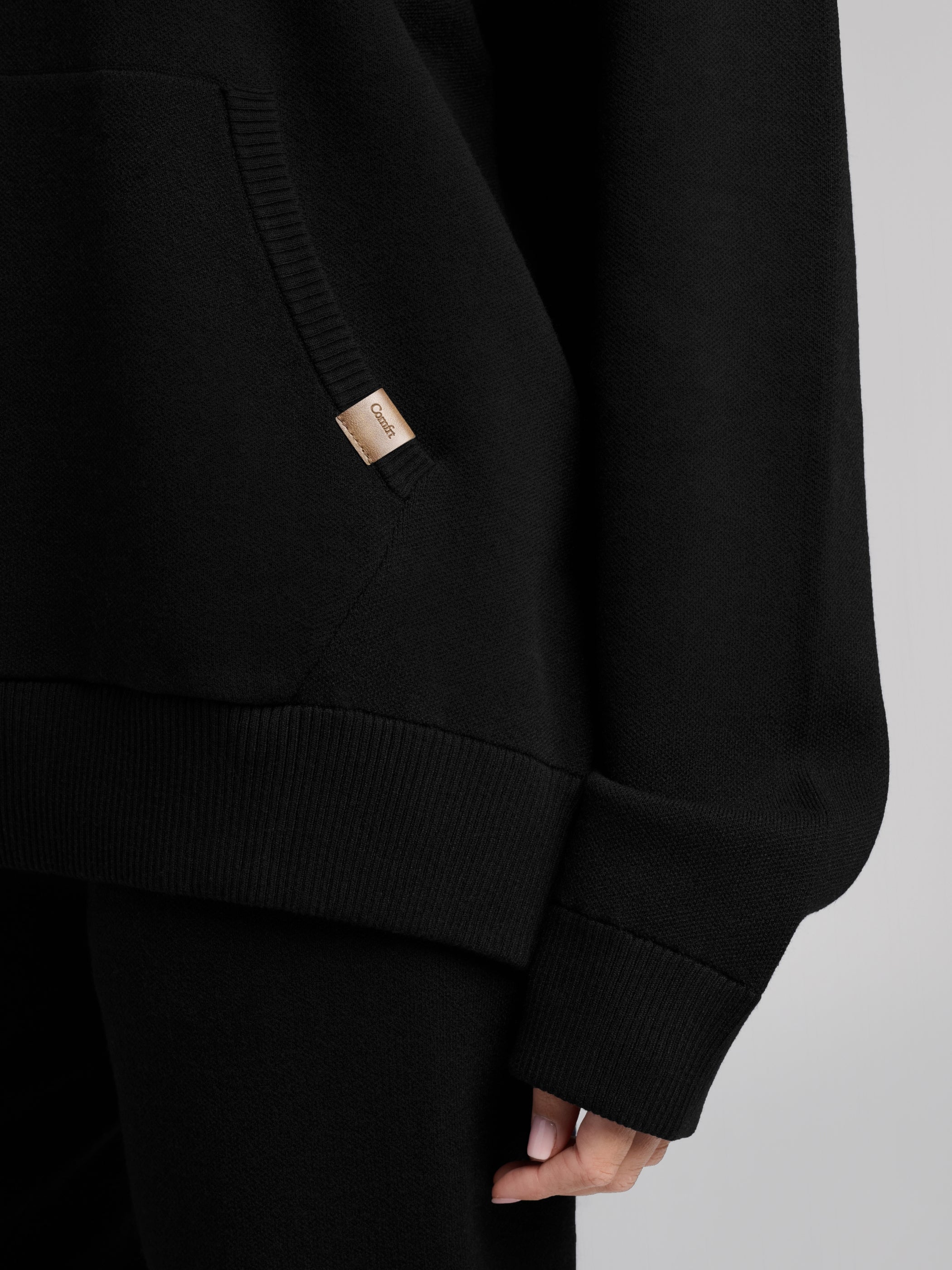 Sweater Knit Hoodie