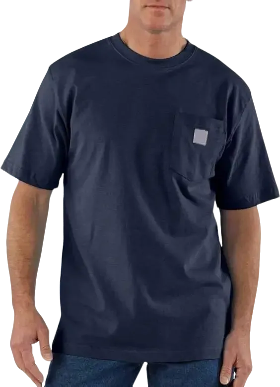 CHT Men's K87 Workwear Loose Fit Heavyweight Short-Sleeve Pocket T-Shirt