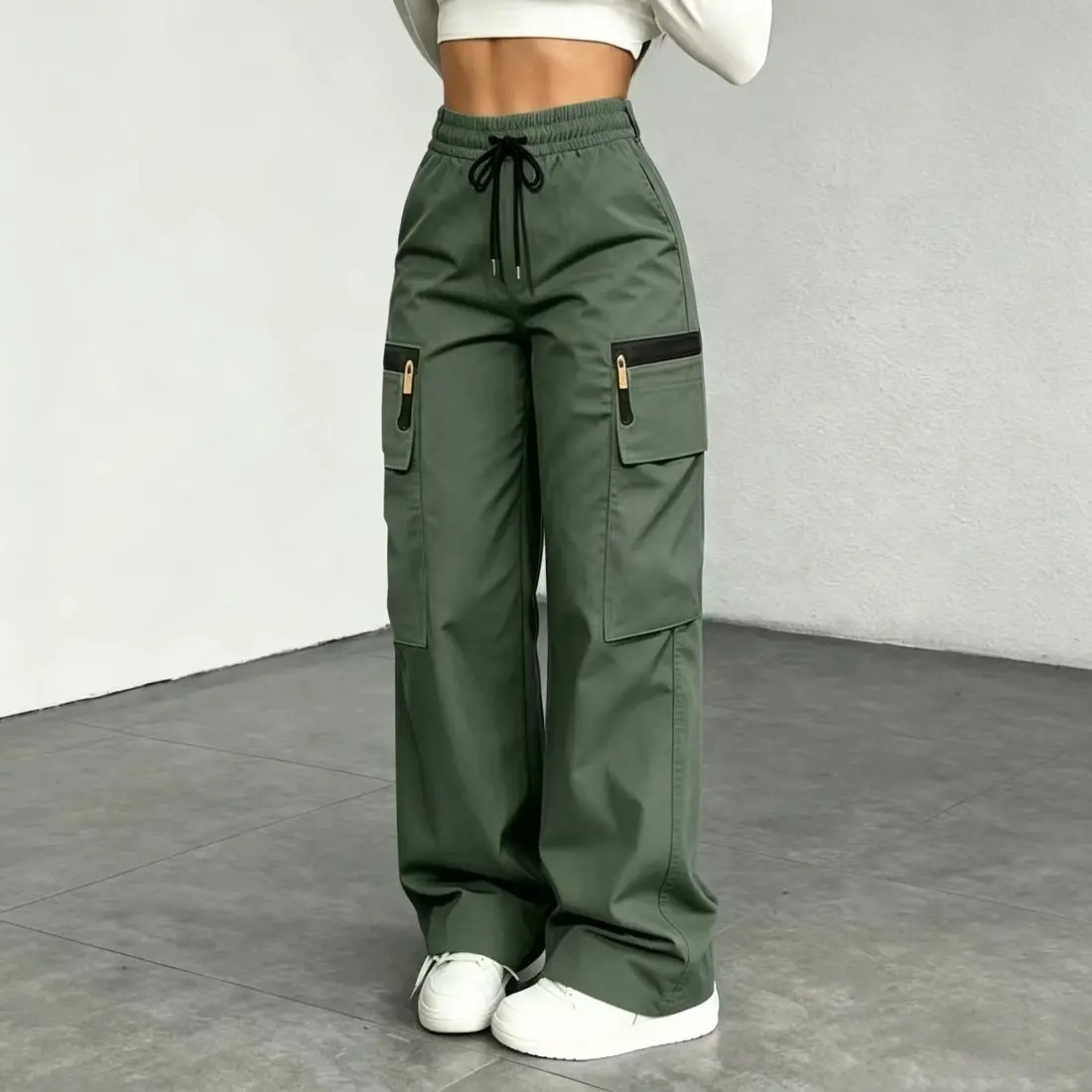 🔥LAST DAY SALE 90% OFF💕Women’s lightweight loose cargo pants with multiple pockets