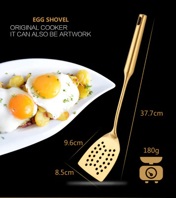 Golden Kitchen Utensil Set