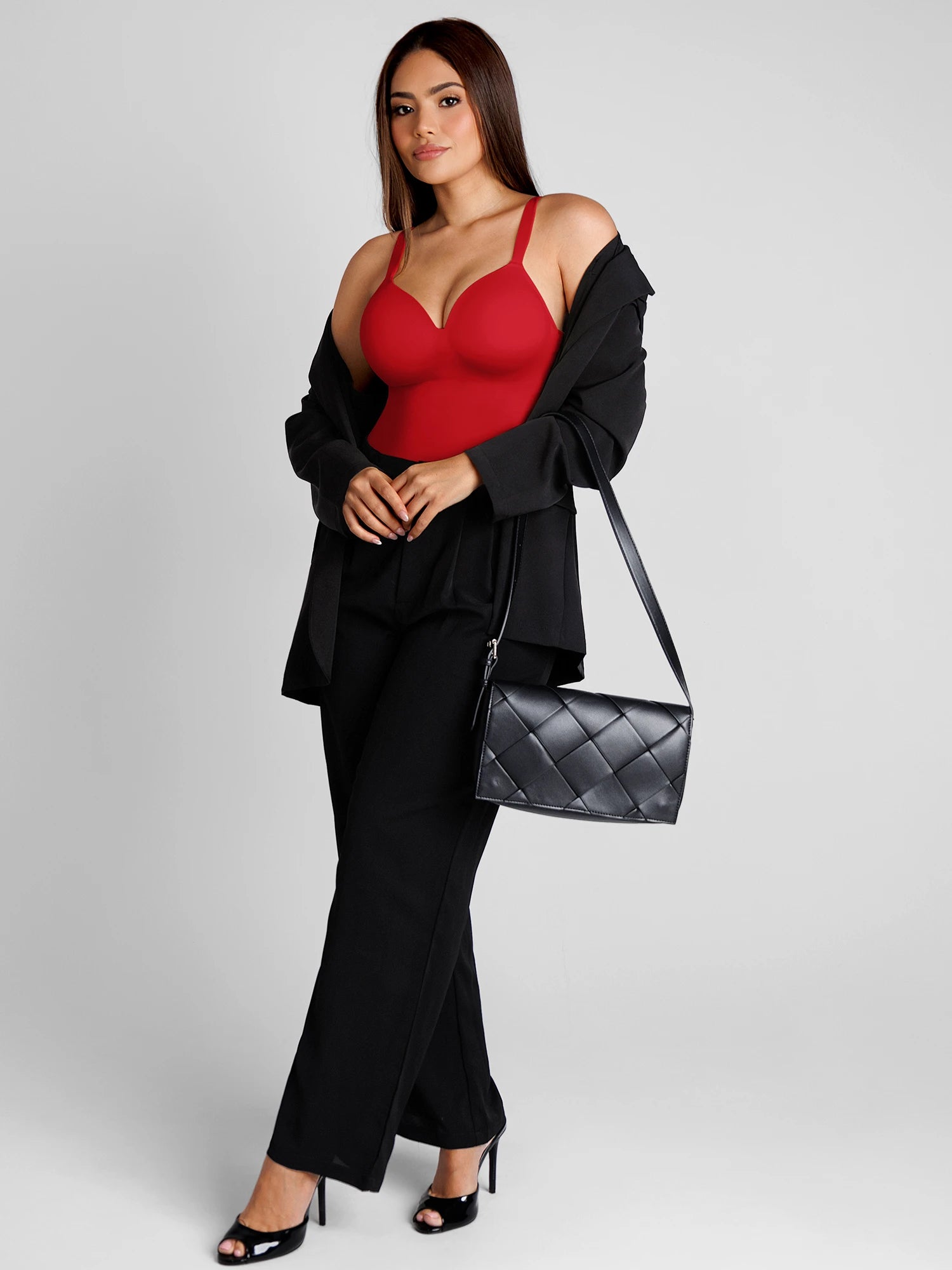 Feelingirl Seamless Built-In Bra Cami Top
