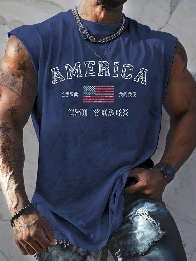 Men'S Casual Printed Vest
