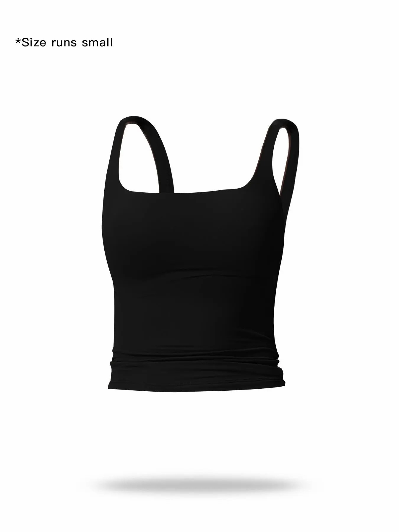 Women's Solid Color Sports Tank Top, Tight Sports Vest, Casual Comfy Breathable Sleeveless Sports Top
