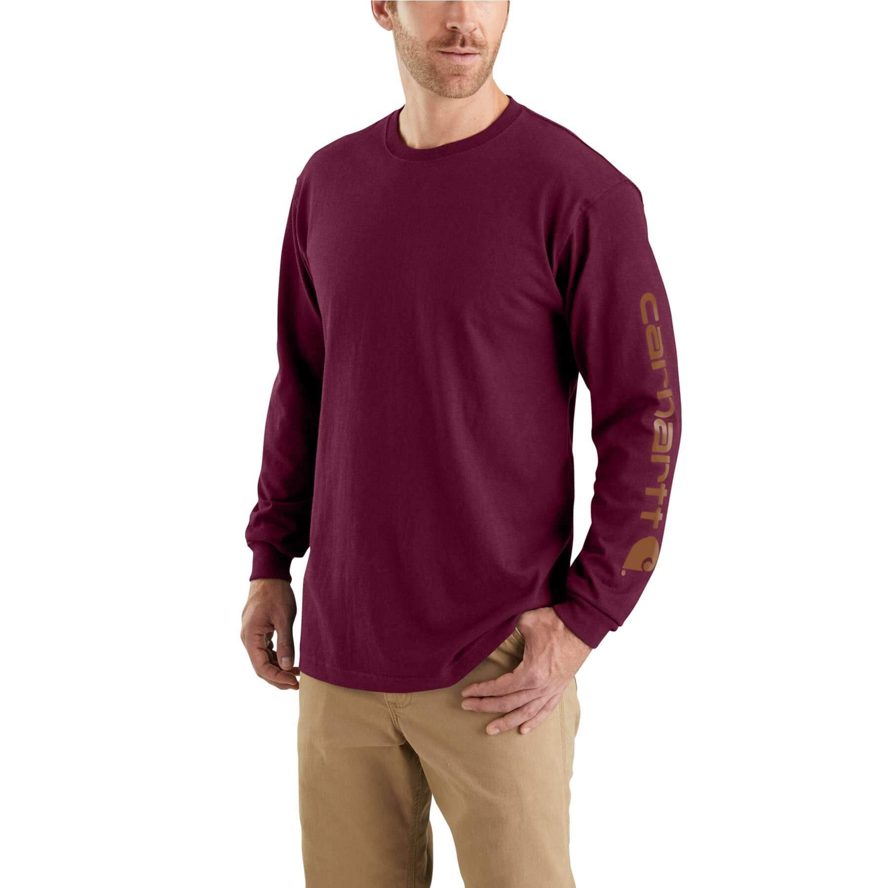 CHT Heavyweight Relaxed Fit Long-Sleeve Logo T-Shirt EK231