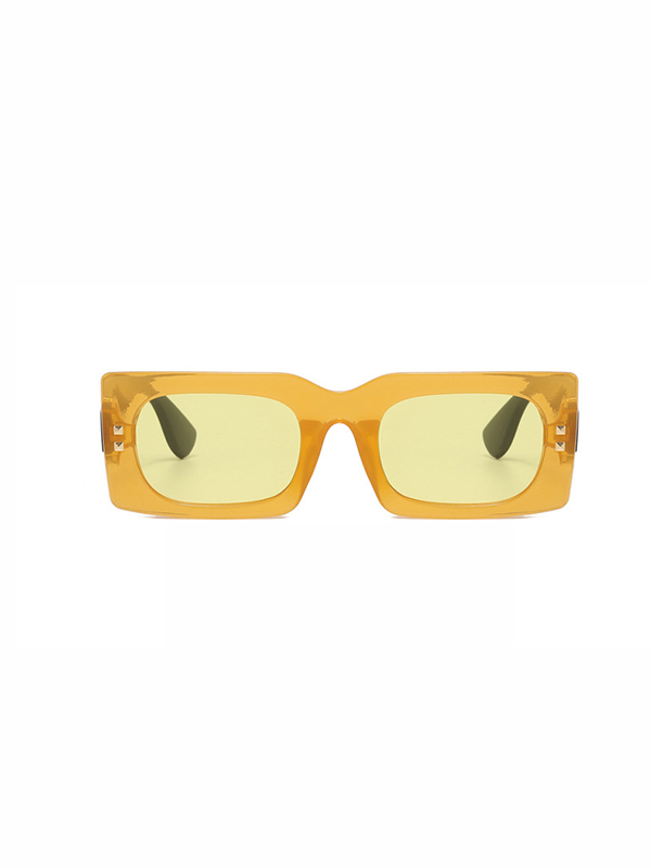 Geometric Sun-Protection Sunglasses Accessories