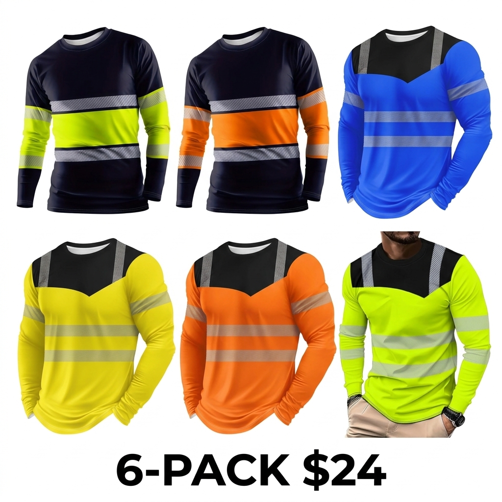 Men's Sport Long Sleeve T-Shirt, Patchwork Color Breathable Quick-Dry Top, Fashion Fitted Short Length, Spring & Fall Wear