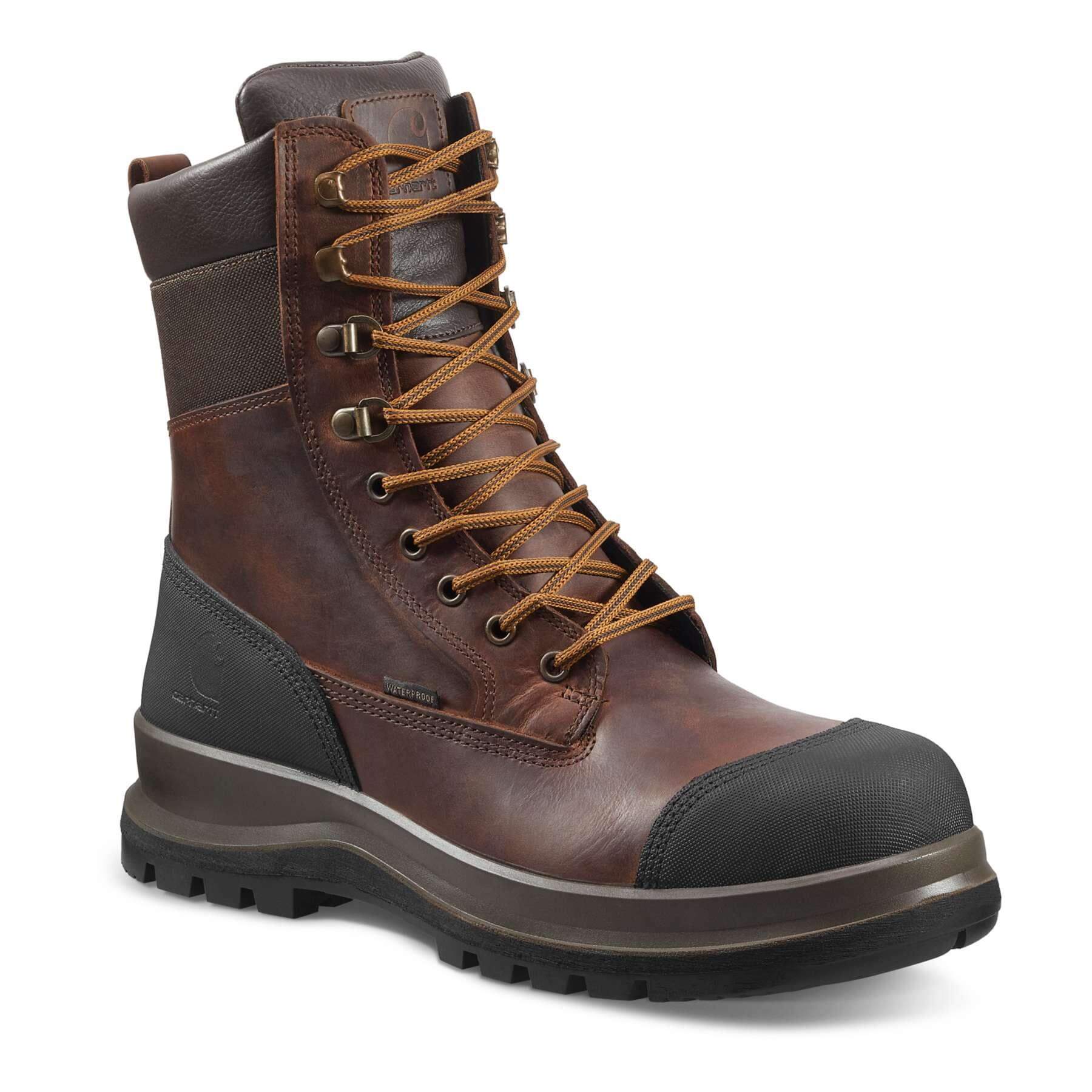 CHT Special Offer Detroit 8 Inch Work Boots F702905 Pack - Detroit S3 Waterproof Composite Safety Toe High Leg Work Boots + 3 Pack CHT Socks