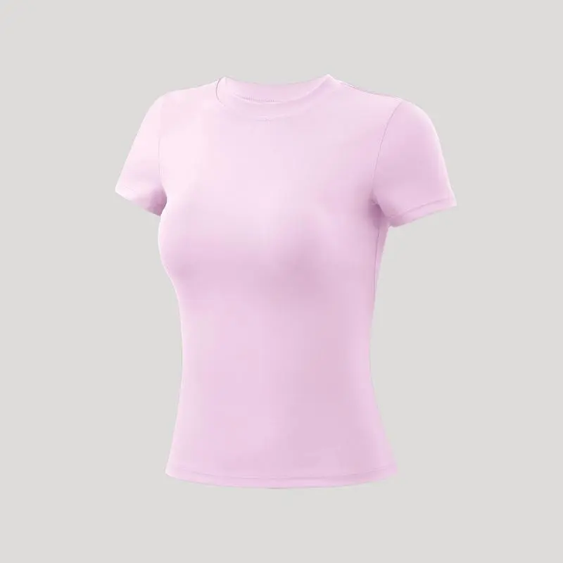 Sports Tee And Long Shirt Round Neck Slim T-shirt