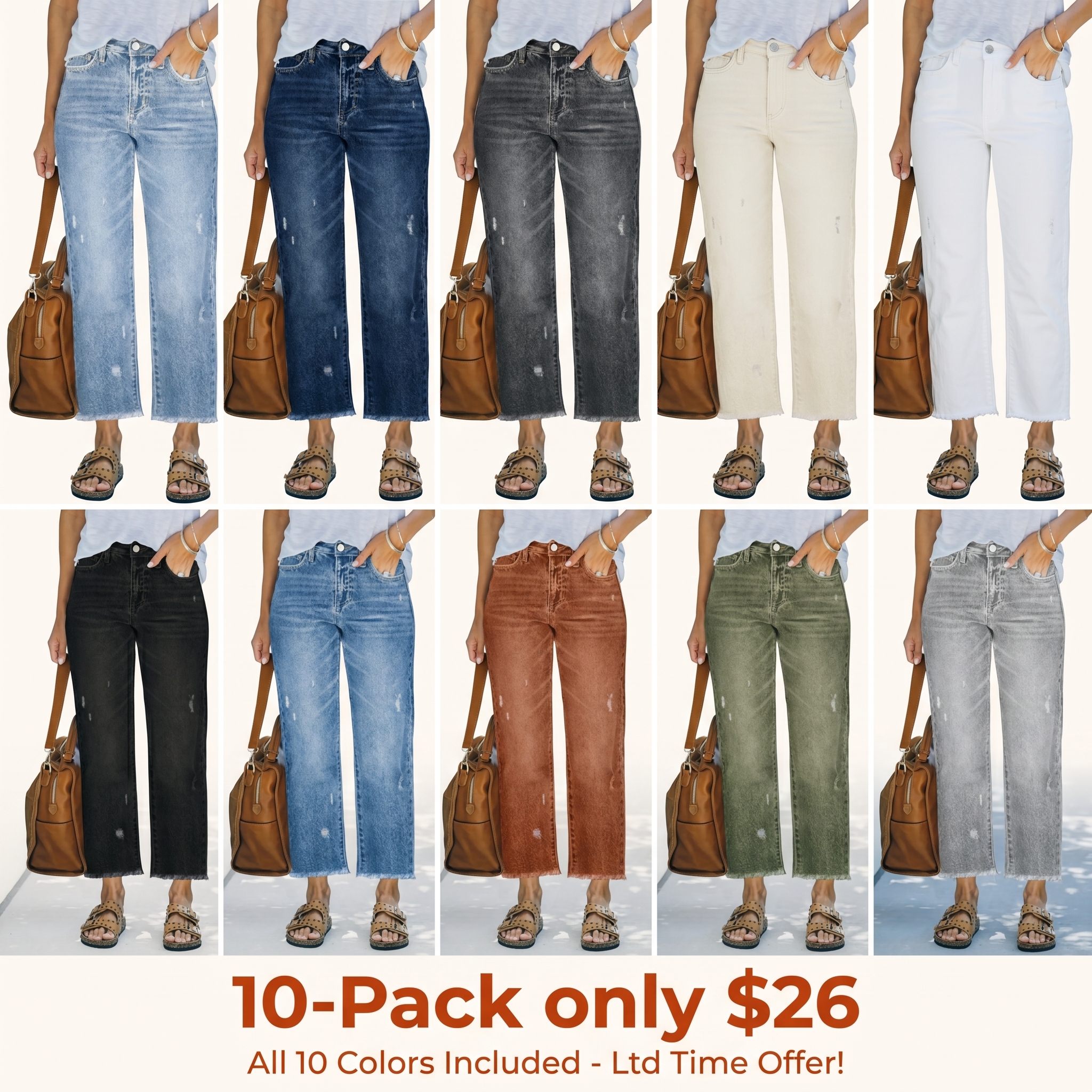 Women's Loose-Fit Straight-Leg Jeans — Casual & Versatile