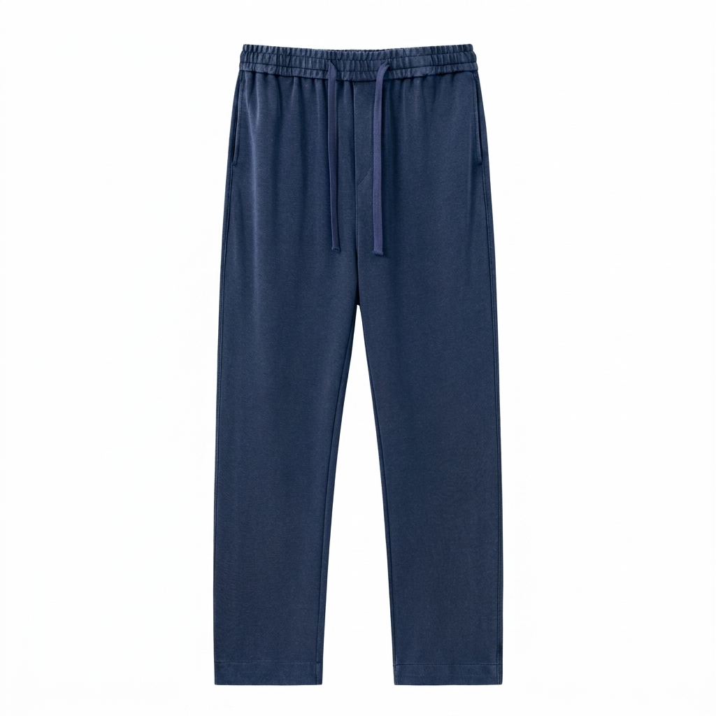 Unisex 4-Pack Acid Wash Cotton Sweatpants – Solid Color Athletic Casual All-Season Bottoms