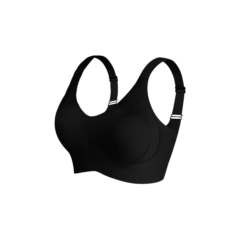 Women's Solid Wireless Comfort Push Up Bra