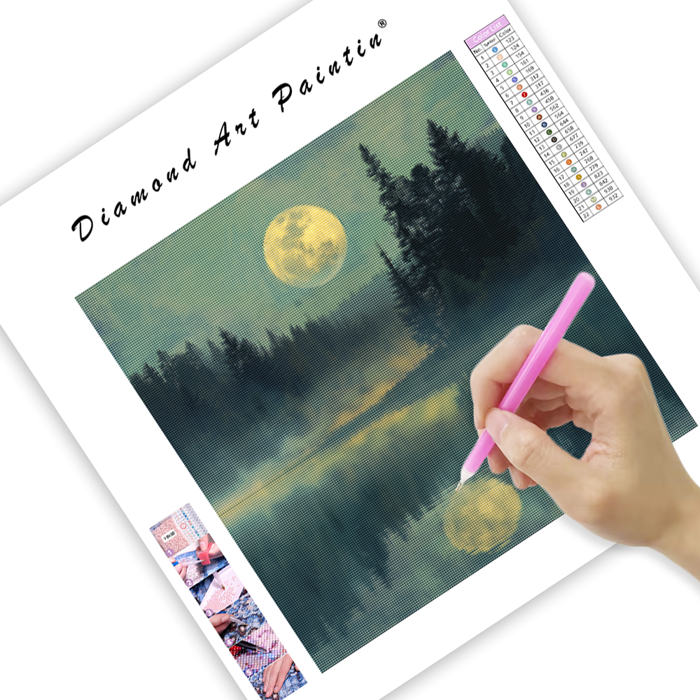 Moonlight Serenity - Diamond Painting