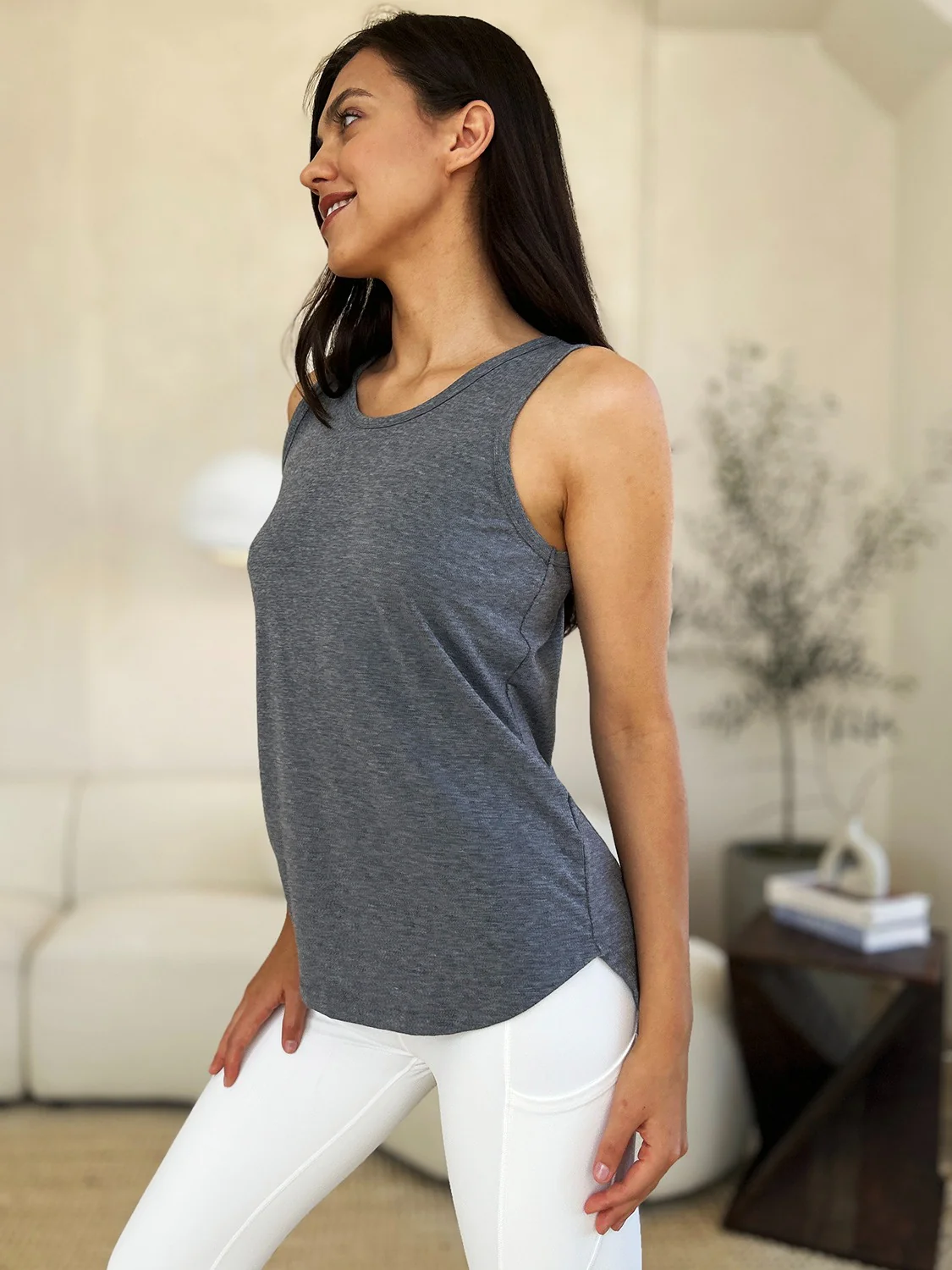Everyday Ease Round Neck Tank (multiple color options)
