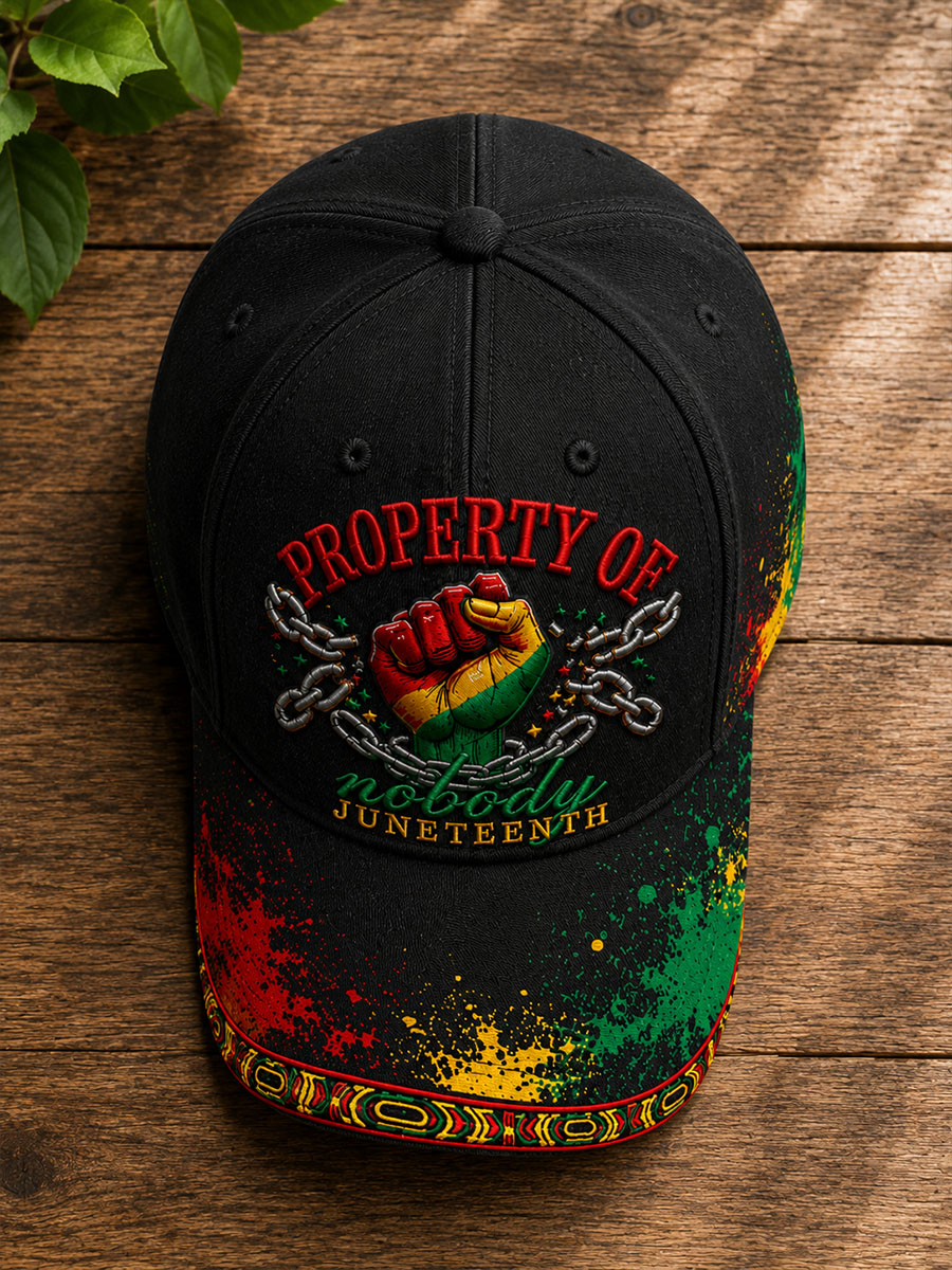 Juneteenth Freedom Fist Baseball Cap