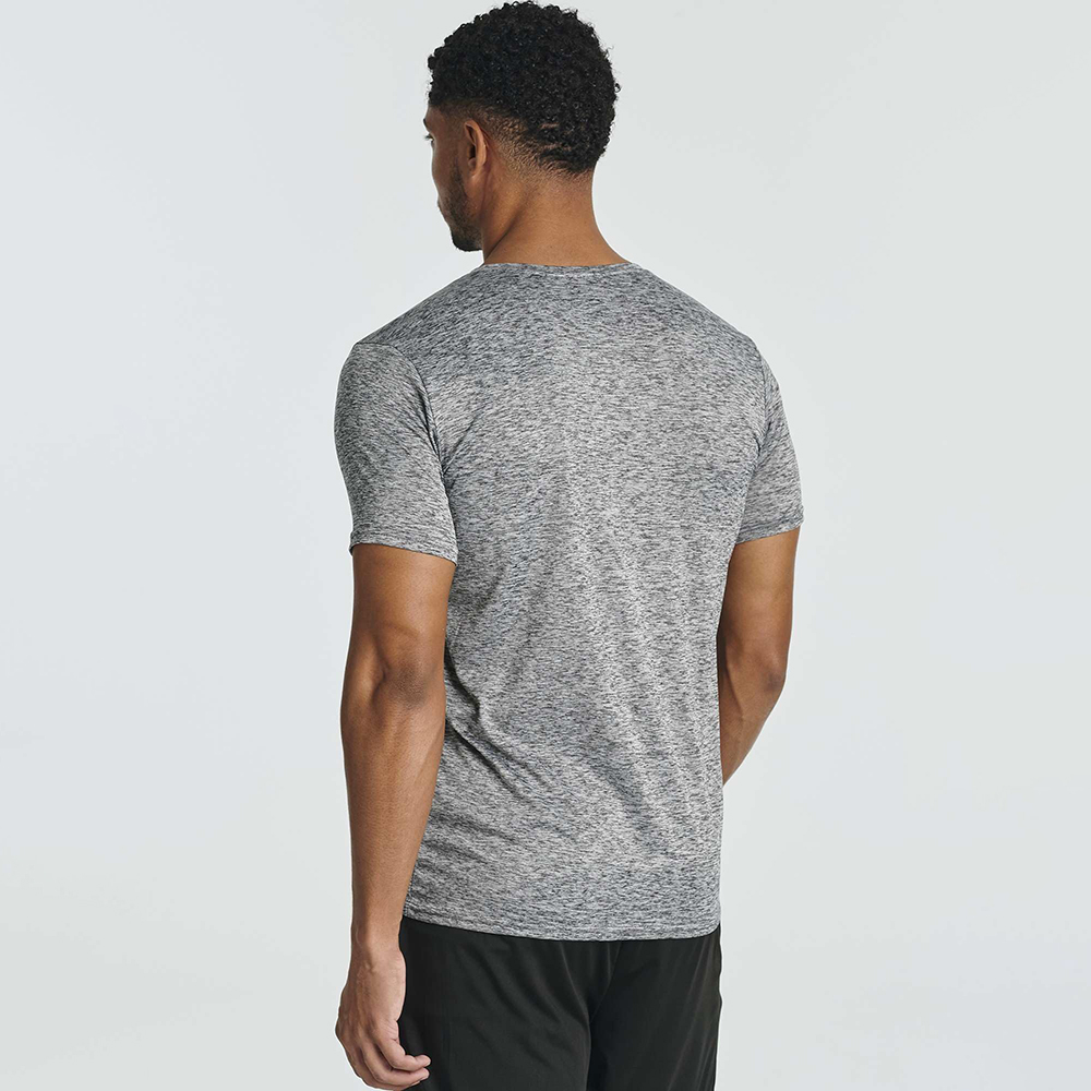 Men's Short Sleeve Dry Fit Active Crew Neck T Shirt