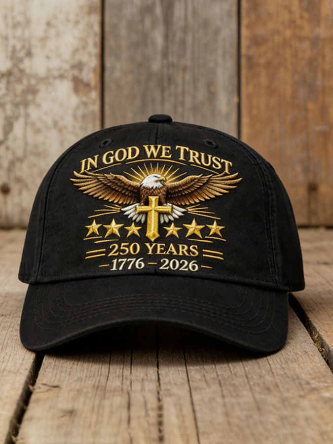 American Eagle Cross Anniversary Cap