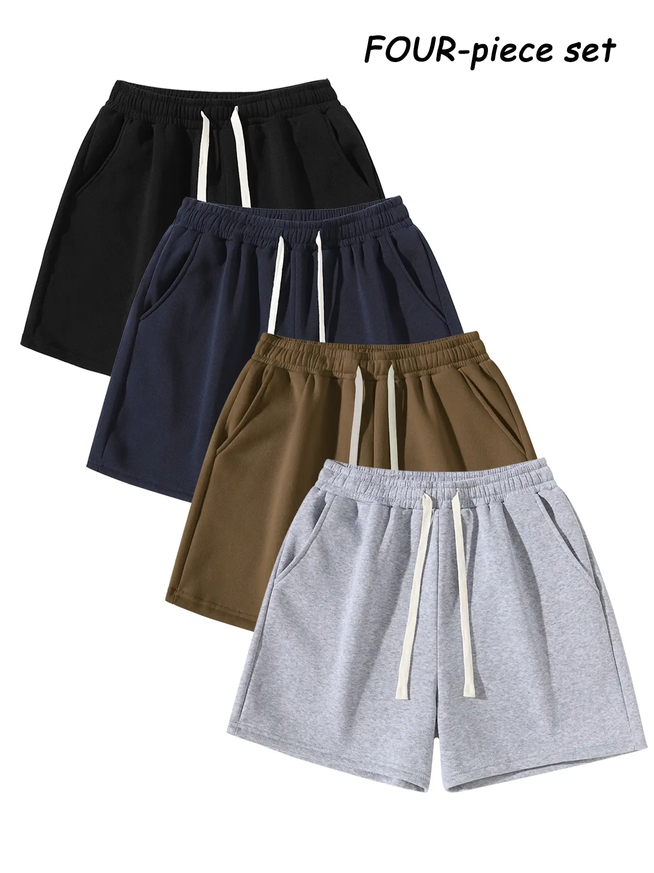 Men's Sporty Drawstring Shorts
