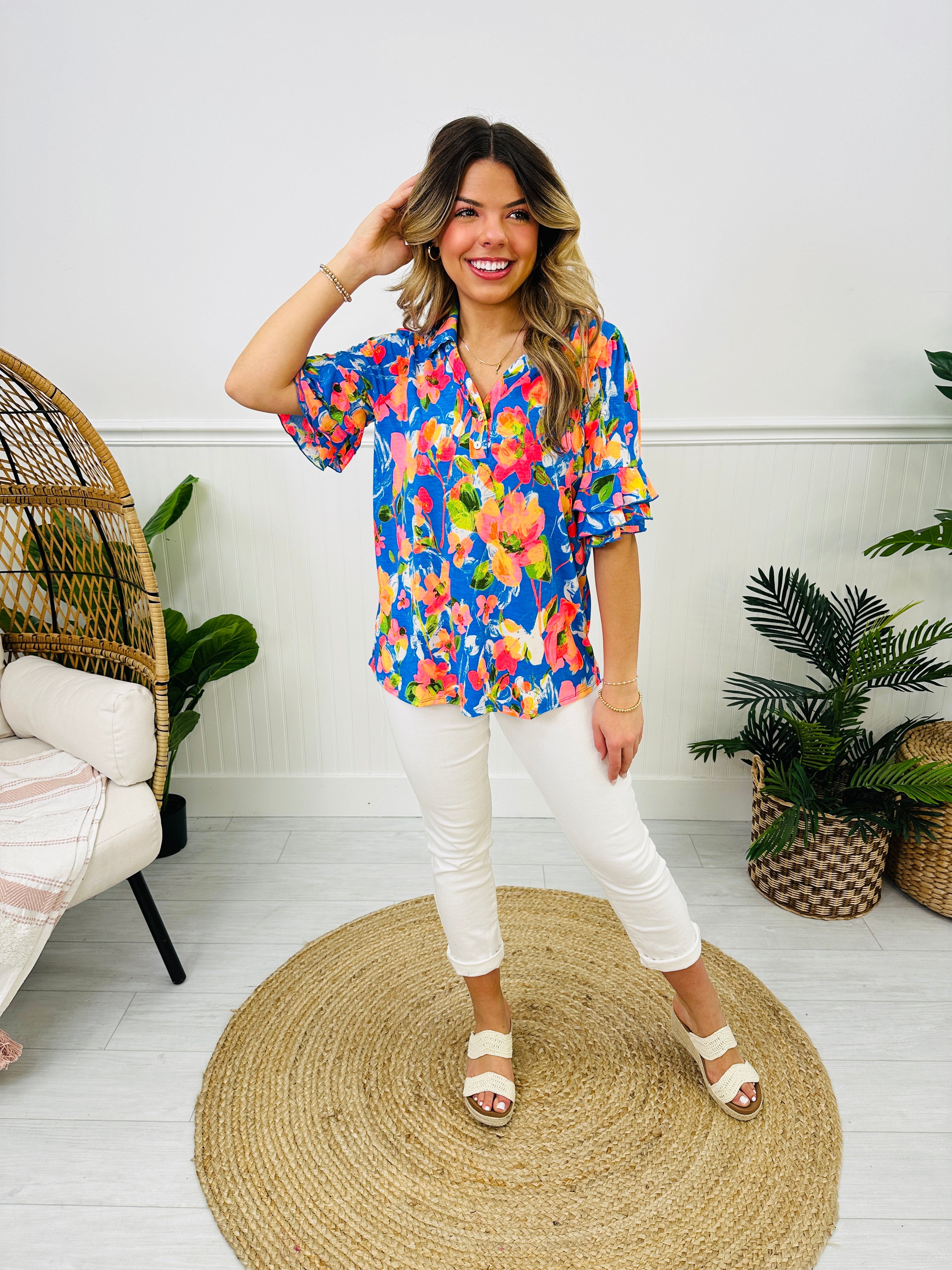 Floral Escape Top